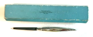 TIFFANY & CO.: GEMARKT "STERLING" NAGELFEILE / BRIEFÖFFNER MIT BOX 7-5/8" LANG - Bild 1 von 5