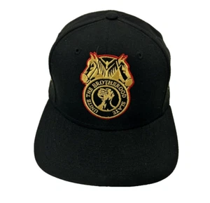 New Era Unite the Brotherhood Slate 439 Horse head logos Black Snapback Hat Cap - Picture 1 of 16