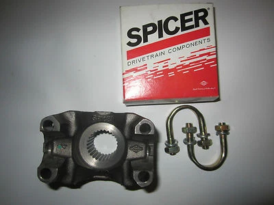 Spicer Dana 300 Transfer Case Yoke 26 Spline U-Bolt Type Jeep, Scout W/ U-Bolts  - Image 1 of 3
