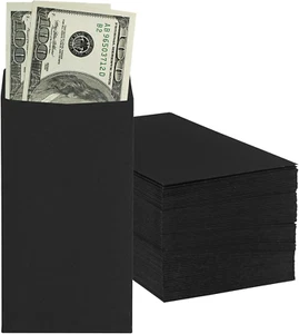 Granhoolm 100 Pack Large Cash Envelopes 3.5 X 6.5 Inch,Money Envelopes for Cash, - Picture 1 of 12