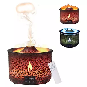 Aroma Essential Oil Humidifier Quiet Flame Diffuser with Remote Control for Home - Picture 1 of 10