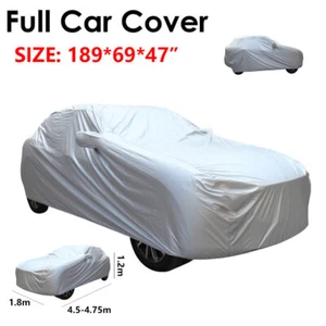 Full Car Cover Waterproof All Weather Protection Anti-UV Rain Snow Anti-Scratch - Picture 1 of 13