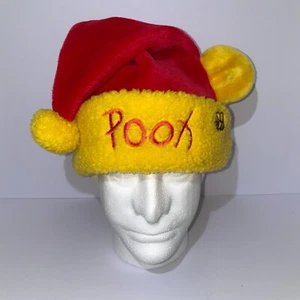 Sombrero de Papá Noel Winnie The Pooh Talla Vintage Adulto Peluche Disney - Imagen 1 de 6