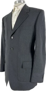 MOSCHINO Cheap & Chic Blazer grau Wolle Mixed Media Patchwork Dual Vent 42 Italy - Bild 1 von 15