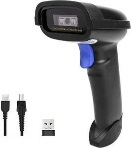 NETUM Bluetooth Barcode Scanner, Compatible with 2.4G Wireless & Bluetooth - Picture 1 of 4