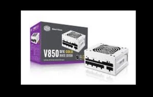 Cooler Master V850 White SFX Gold ITX SFF Modular Power Supply, 850W 80Plus Gold - Picture 1 of 4