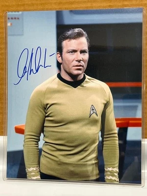 FOTO AUTOGRAFIADA DE STAR TREK WILLIAM SHATNER 10X8 Foto 1 de 2