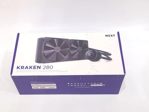 NZXT Kraken 280 - RL-KN280-B1 - 280 mm AIO CPU enfriador de líquido - negro - caja abierta - Imagen 1 de 5
