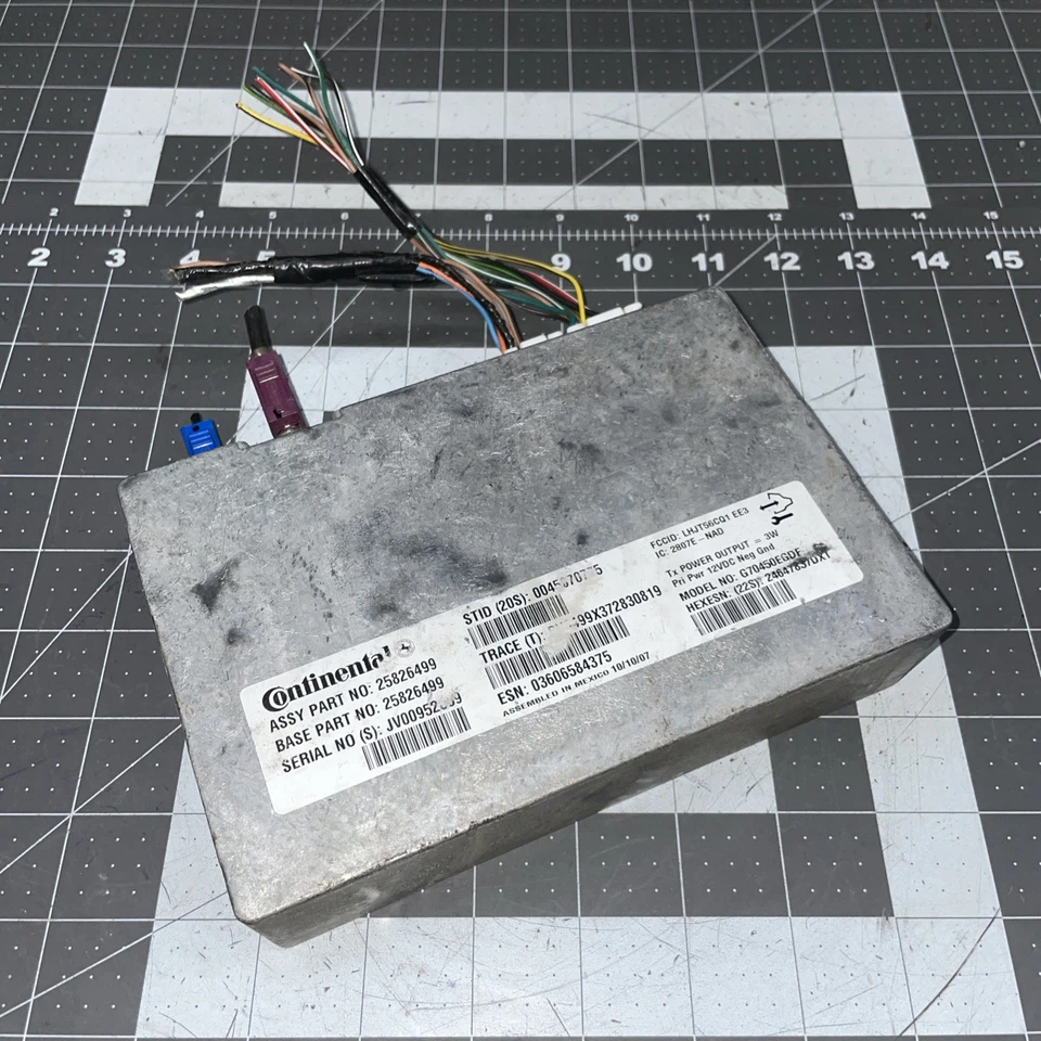 GMC Sierra 1500 OnStar 2007 2013 unidad de módulo de computadora de control de comunicación Foto 1 de 4