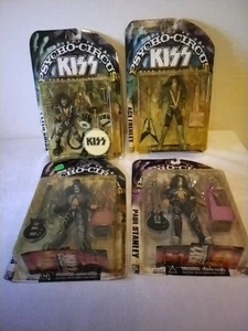 Lote de 4 figuras de acción McFarlane KISS Psycho Circus 1998 selladas nuevas en caja - Imagen 1 de 9