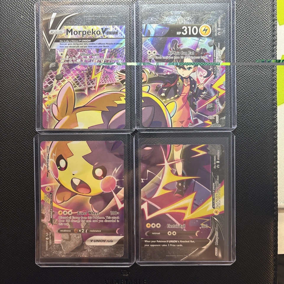 Morpeko V-Union (-290) (Set of 4) SWSH290 SWSH: Sword & Shield Promo Cards Holo - Image 1 of 1