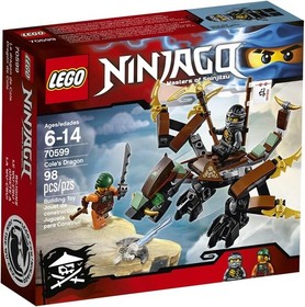 LEGO Ninjago 70599 Cole's Dragon 100% Complete Retired Set - RARE