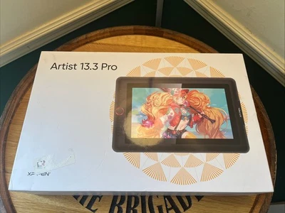 XP-Pen 13" Artist 13.3 Pro V2 Grafiktablett Zeichnen 16K Stufen rote Wähltasten - Bild 1 von 4