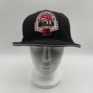 Chicago Bulls New Era 9FIFTY HWC  Black NBA Basketball Snapback Hat Cap Size M-L - Picture 1 of 10