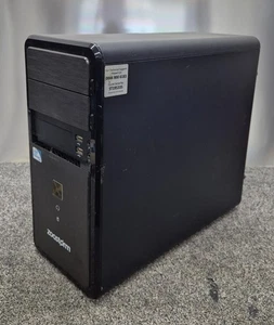Windows 7 Tower case PC COMPUTER Intel 3GB Ram 500GB HDD serial port - Picture 1 of 8