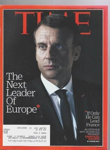 Time Magazine 20. November 2017 - The Next Leader Of Europe Emmanuel Macron - Bild 1 von 2