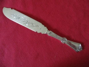 1847 Rogers Silverplate Double Edge Cake Knife, 1887 Persian Stk#L - Bild 1 von 5