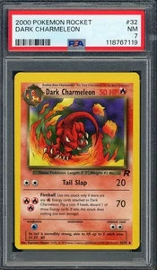 PSA 7 Dark Charmeleon (OC) Team Rocket 32/82 Pokemon Karte B11 - Bild 1 von 2