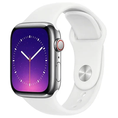 Apple Watch Series 7 45MM Stainless Steel GPS + Cellular - Excellent Refurbished - Image 1 of 2