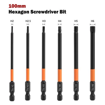 Bit Screwdriver Drill Electric Screwdriver Strong Torsion Alloy Steel Hex - Image 1 of 4