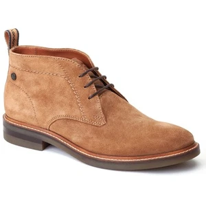 Botas Base London Knebworth de cuero para hombre de jengibre nuevas - Imagen 1 de 6