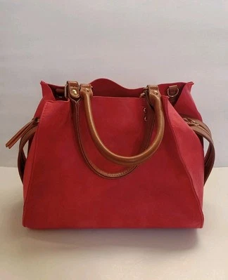 Nuevo Sondra Roberts Cuadrado Cartera Cartera Coral Naranja Verano Bolso de Mano Bolso Foto 1 de 4