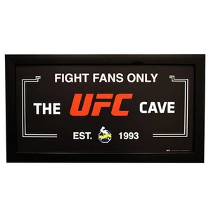 UFC Framed 10x20 Cave Sign - Picture 1 of 1
