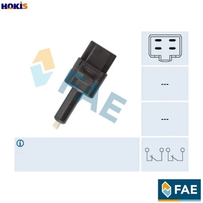 STOP LIGHT SWITCH 24599 FOR INFINITI RENAULT KOLEOS/SUV NISSAN NP300/NAVARA 3.5L - Image 1 of 4