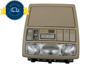 Toyota Venza 2009-2012 consola superior beige domo luz lámpara con Homelink OEM Foto 1 de 4