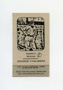 #TN21555 GEORGE CHALMERS Oddball 2011 Game Card w/Tab