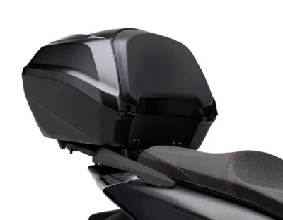 Honda SH350 2023-2024 35L caja superior alfombrilla carbón negro metálico genuino Foto 1 de 3