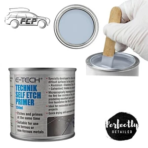 E-TECH Technik Imprimación Autograbada Gris Alto Rendimiento Cepillo en Imprimación 250 ml - Imagen 1 de 1