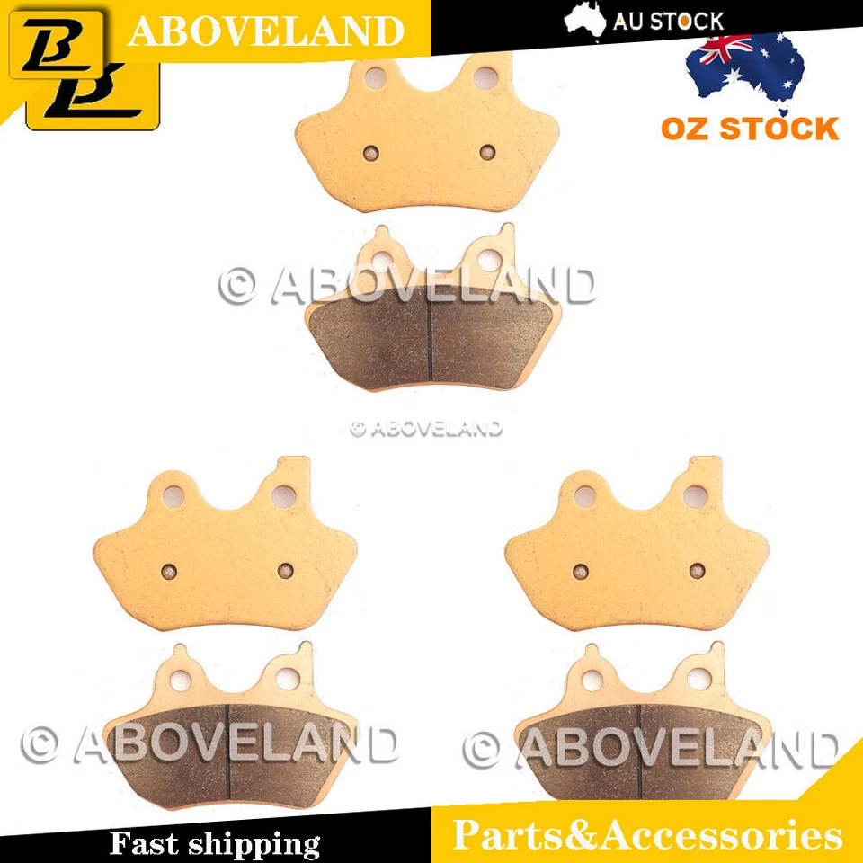 Pastillas de freno sinterizadas F+R para pinza Harley Davidson V-Rod V-Rod Hayes 2002-2005 Foto 1 de 1