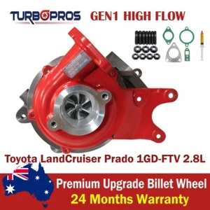 GEN1 High Flow Turbo No Actuator For Toyota LandCruiser Prado 1GD-FTV 2.8L - Picture 1 of 12