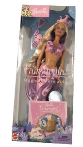 2003 Mattel Barbie Fairytopia Magical Mermaid Doll with Pop-Up Book B5822 - Picture 1 of 18