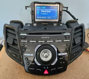 FORD FIESTA MK7.5 SONY DAB AUTORADIO STEREO CD PLAYER HEAD UNIT 2012 2013 2014 - Bild 1 von 15
