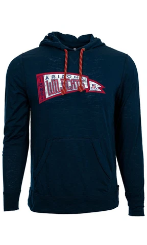 NCAA Arizona Wildcats Adult men Colt Pennant Race Men's Hoodie,S,Heather Navy Cover