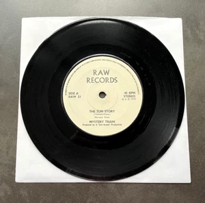 7" The SUN Story / Mystery Train - Song For Gene - UK RAW Rockabilly - Picture 1 of 1