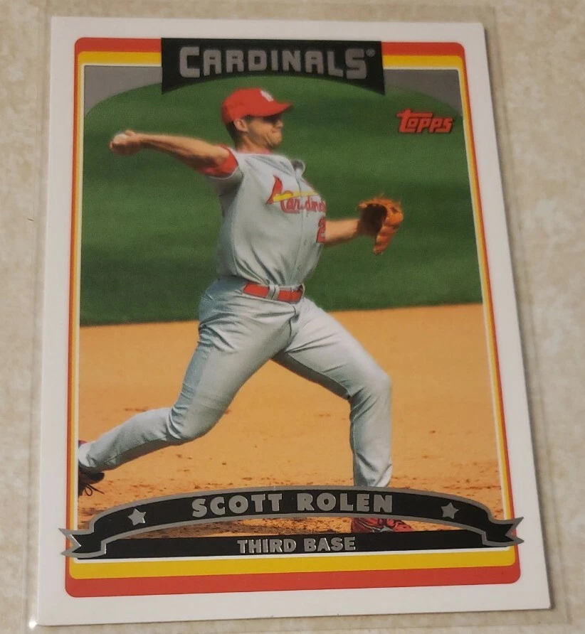 2006 Topps Baseball MLB St Louis Cardinals Scott Rolen #555 - Image 1 of 2