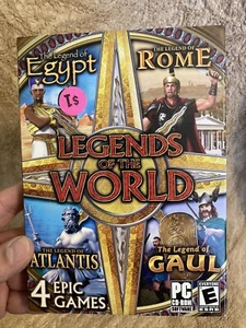 Legends of the World (PC, 2012) Ägypten Rom Atlantis Gaul PC CD-ROM - Bild 1 von 6