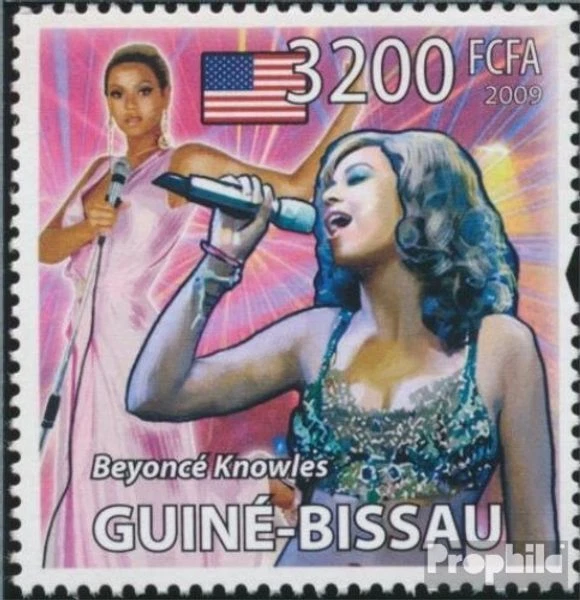 Timbres Guinée-bissau 2009 Mi 4413 (complète. édition) neuf 2009 Famous musicien - Photo 1/1
