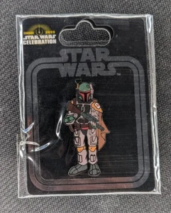 Sold Out STAR WARS CELEBRATION 2019 CHICAGO EXCLUSIVE BOBA FETT INCENTIVE PIN - Picture 1 of 2