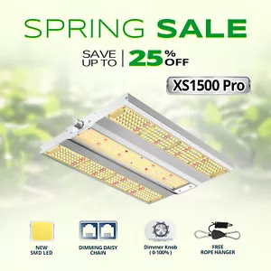 VIPARSPECTRA XS1500 Pro LED Grow Light Lampa roślinna Rośliny domowe Lampa wewnętrzna - Zdjęcie 1 z 10
