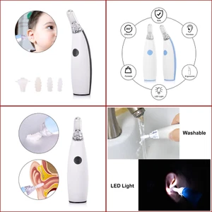 Removedor Limpiador De Cera Sera De Orejas Oido Para NIños Adultos Con Luz LED  - Bild 1 von 12