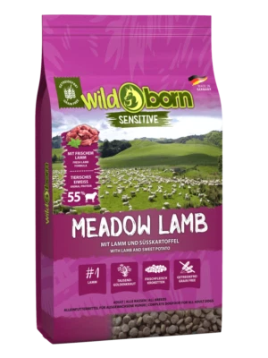 Wildborn Meadow Lamb 12 kg - getreidefreies Hundefutter mit Lamm & Kartoffel - Bild 1 von 2