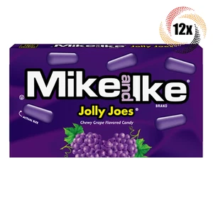 12x Packs | Mike & Ike Jolly Joes Assorted Chewy Flavored Candy | 4.25oz - Picture 1 of 1