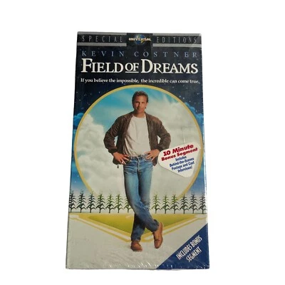 New Sealed Field of Dreams (VHS, 1999, Special Editions) Kevin Costner Movie - Image 1 of 2
