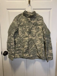 ACU Camicia/Cappotto Grande Corto USGI Digitale Mimetico Cotone/Nylon Ripstop Combattimento Esercito - Foto 1 di 5