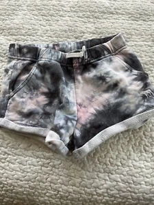 Abercrombie Kids Pastel Blues & Pinks Tie Dye Shorts Size 9/10 Preloved - Picture 1 of 14