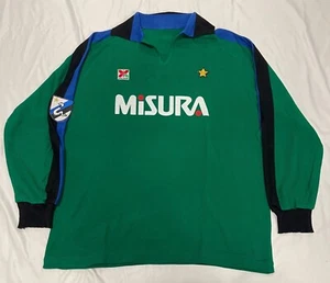 Maglia Inter Verde Misura N°1 Walter Zenga Calcio Vintage Lanetta 1985/86 - Foto 1 di 9